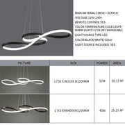 Kitchen Island Pendant Light – LED Loop Design