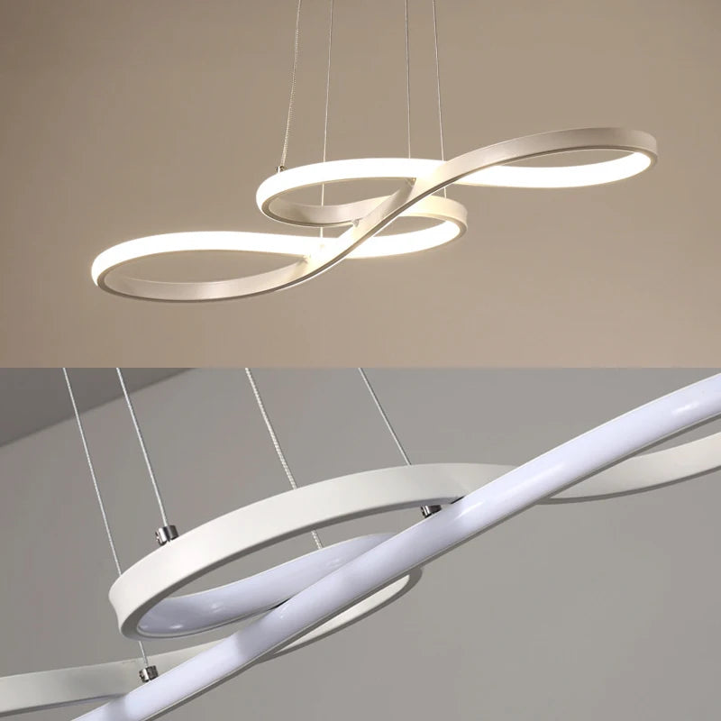 Kitchen Island Pendant Light – LED Loop Design