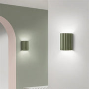 Fluted Wall Light – Resin Shade