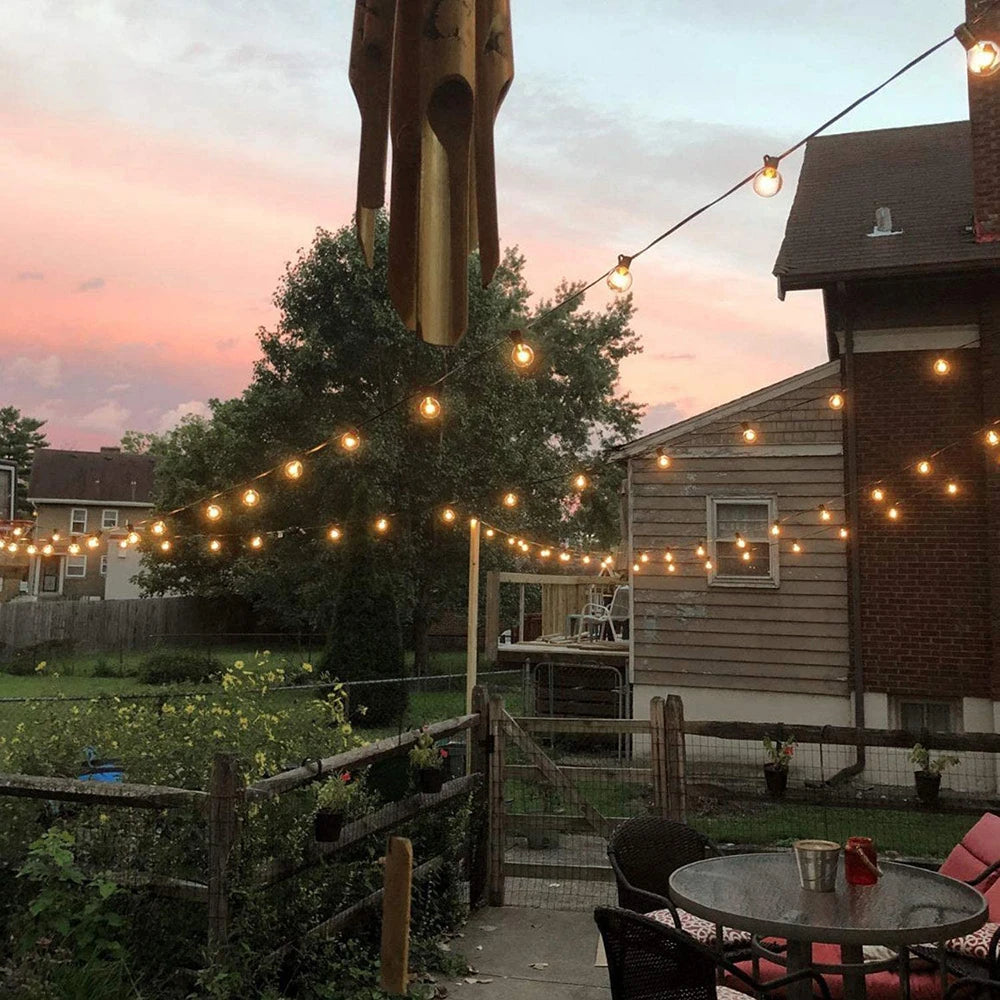 Outdoor Festoon Lights – G40 Globe Bulbs