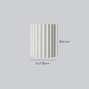Fluted Wall Light – Resin Shade