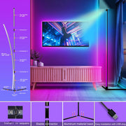 RGB Floor Lamp – Colour Changing with Music Sync