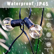 Outdoor Festoon Lights – G40 Globe Bulbs