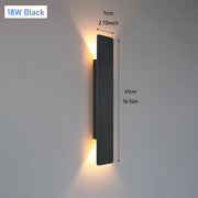 Outdoor Up Down LED Wall Light – Black or White