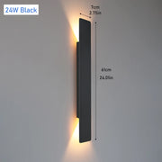 Outdoor Up Down LED Wall Light – Black or White