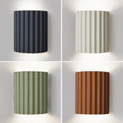 Fluted Wall Light – Resin Shade