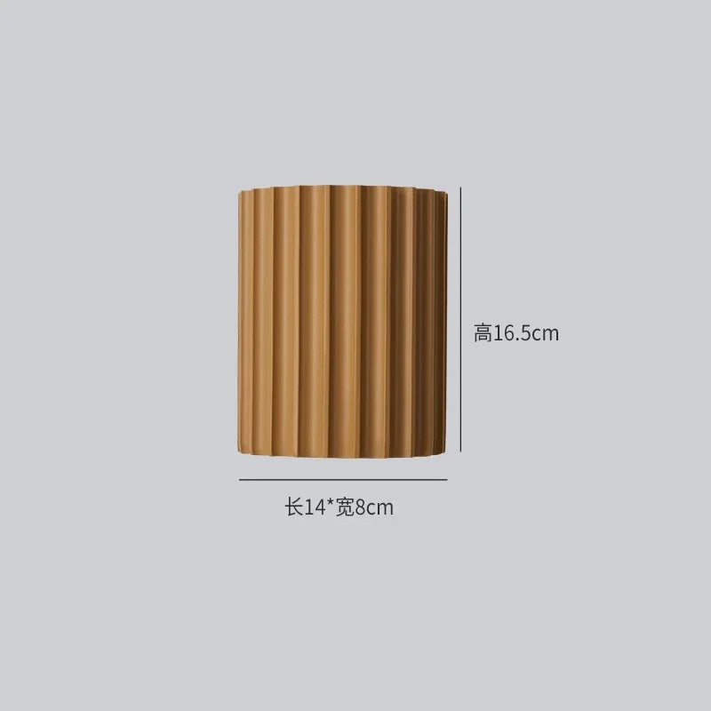 Fluted Wall Light – Resin Shade
