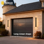 Modern Outdoor Wall Light – Long Linear LED Design