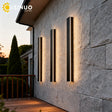 Modern Outdoor Wall Light – Long Linear LED Design