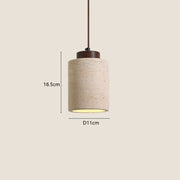 Travertine Pendant Light – Wabi-Sabi Design