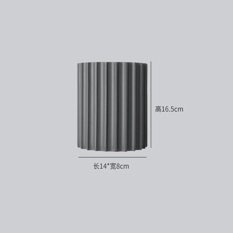 Fluted Wall Light – Resin Shade
