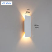 Outdoor Up Down LED Wall Light – Black or White