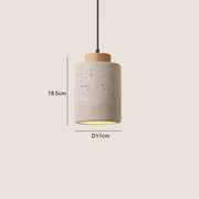 Travertine Pendant Light – Wabi-Sabi Design