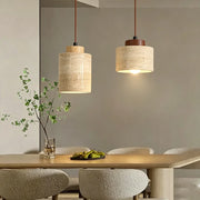 Travertine Pendant Light – Wabi-Sabi Design