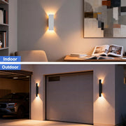 Outdoor Up Down LED Wall Light – Black or White