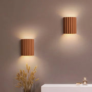 Fluted Wall Light – Resin Shade