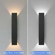 Outdoor Up Down LED Wall Light – Black or White