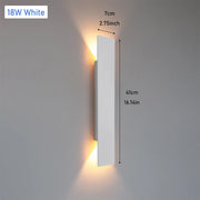 Outdoor Up Down LED Wall Light – Black or White