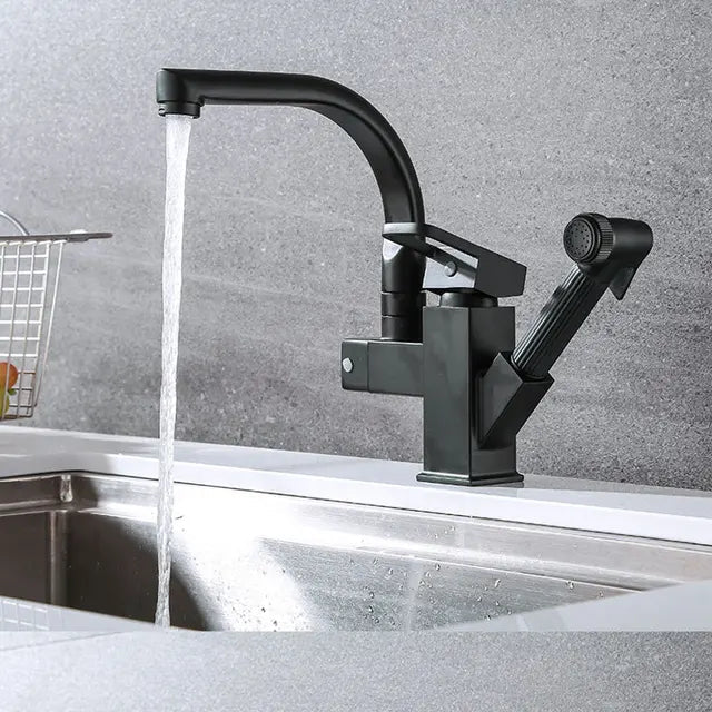 360 pull-out kitchen tap 1