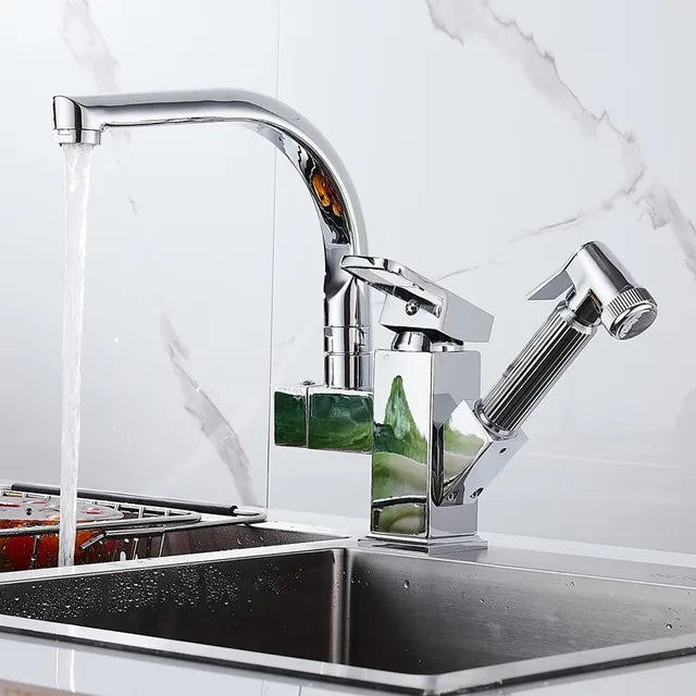 360 pull-out kitchen tap 2