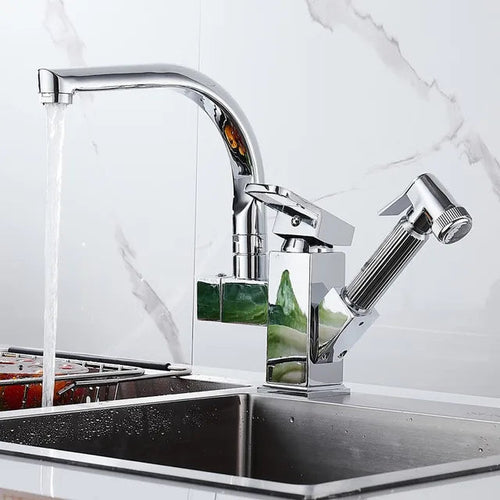 360 pull-out kitchen tap 2