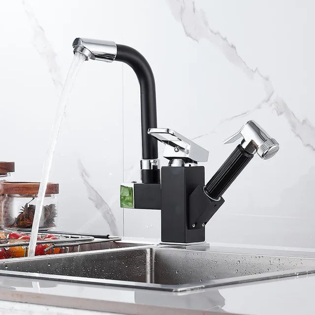 360 pull-out kitchen tap 3