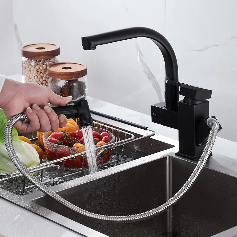 360 pull-out kitchen tap 4