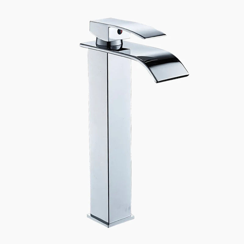 Waterfall basin mixer tap 2