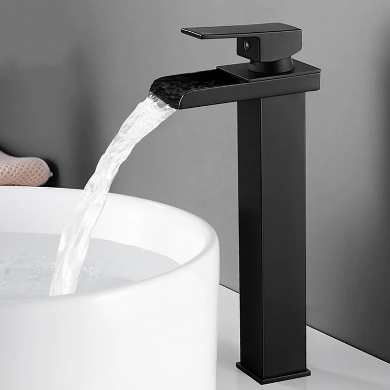 Moon waterfall basin mixer tap 7