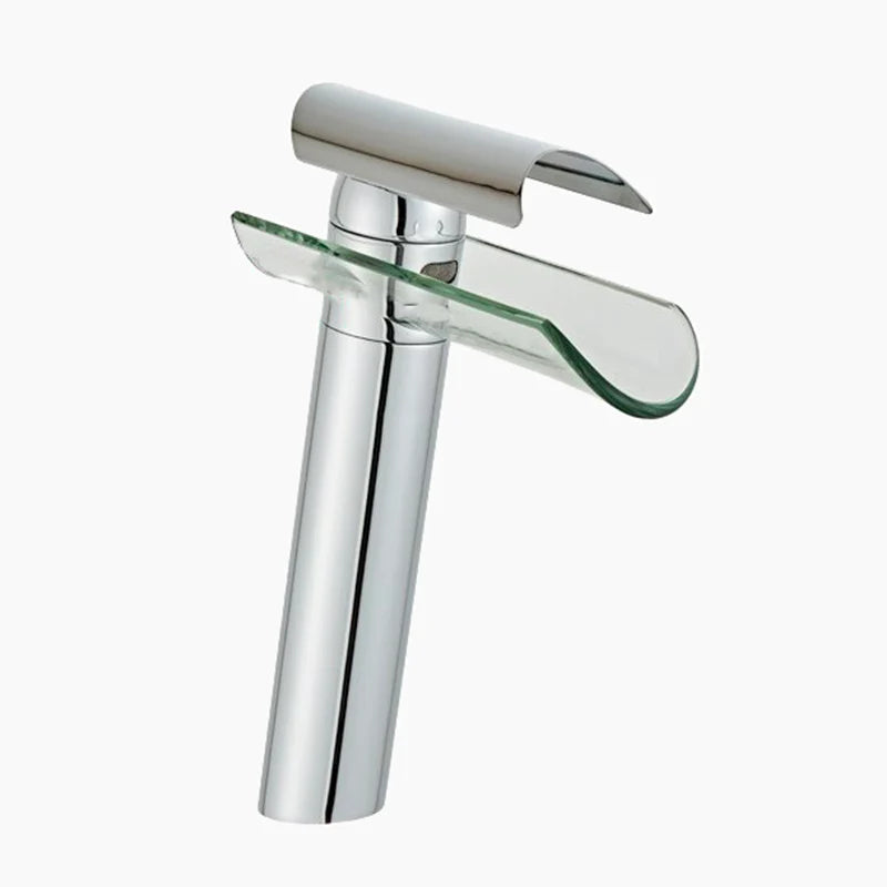 Cascade glass basin mixer tap 2