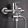 Chrome 3-way WC tap 1/2 1