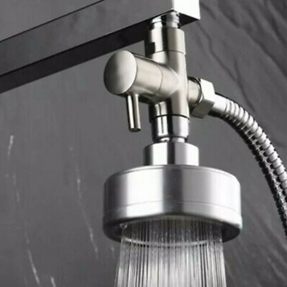 Chrome 3-way WC tap 1/2 2