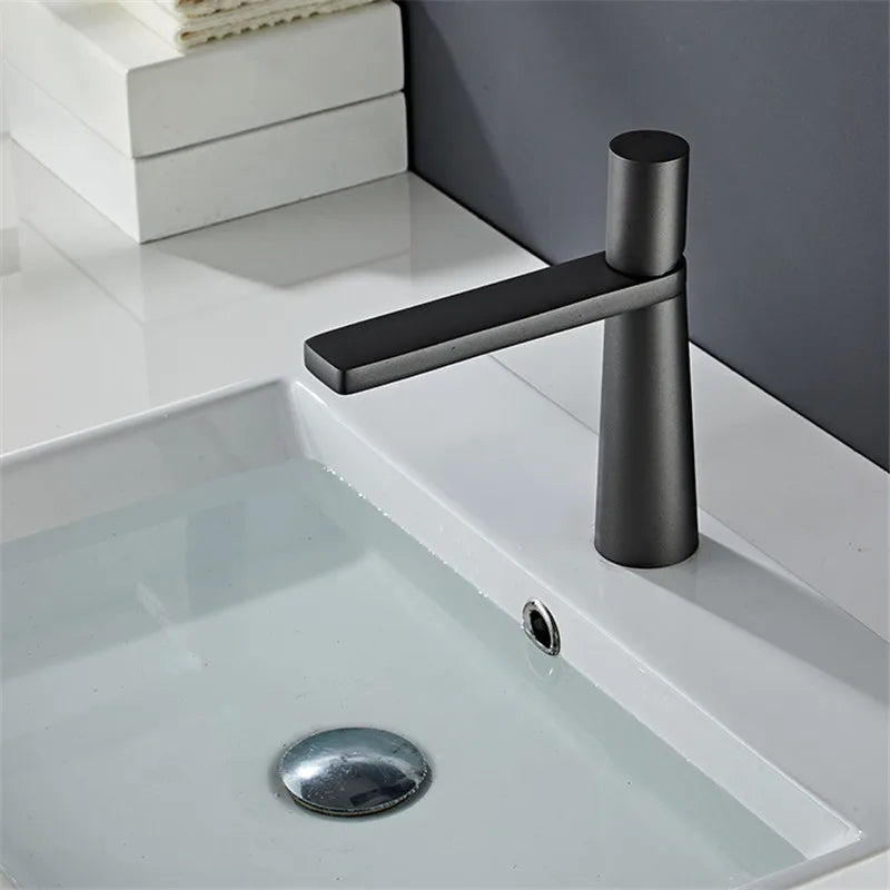 Modern basin mixer tap 1