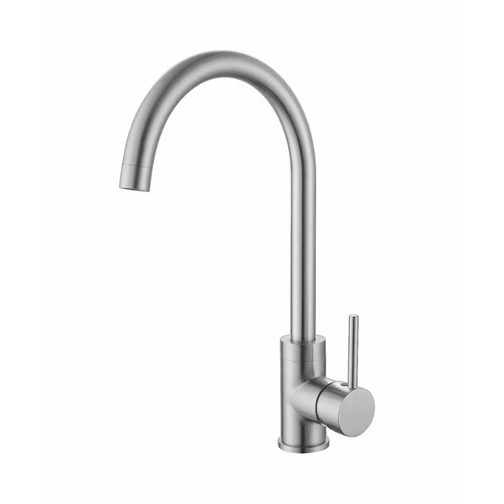 Classic swan neck kitchen mixer tap 3