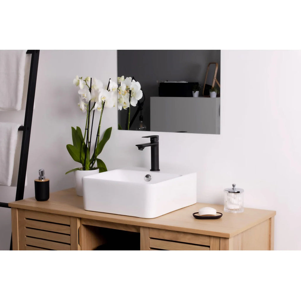 Chrome basin mixer tap – view 10