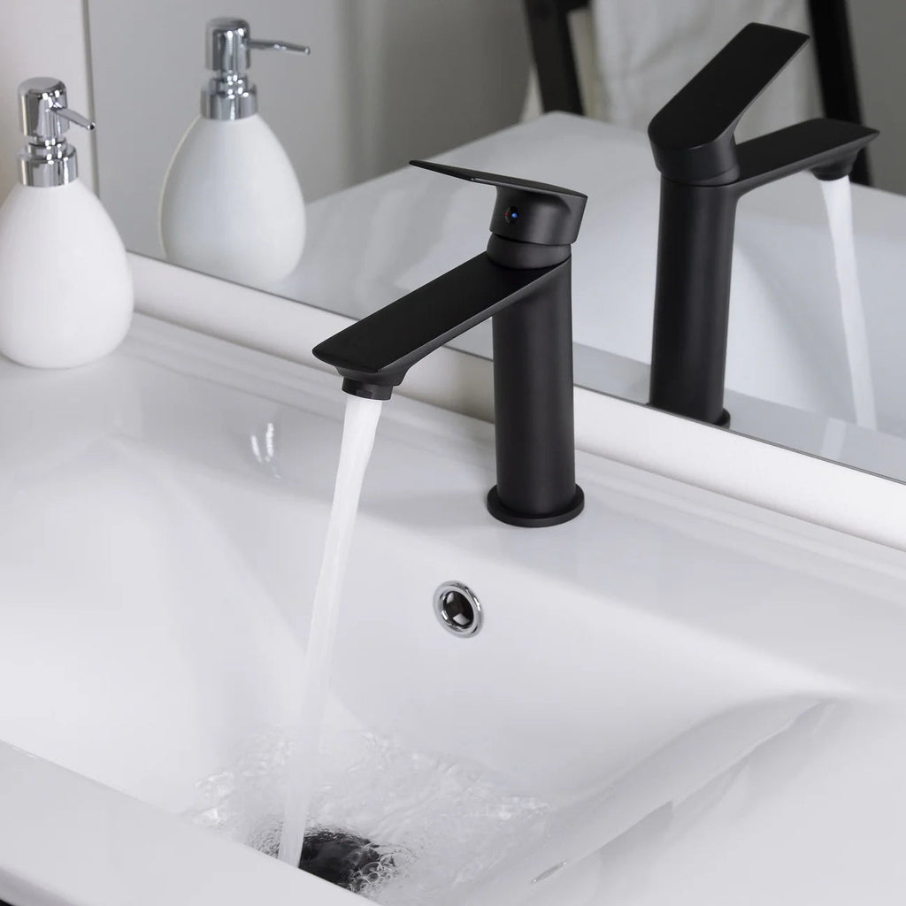 Chrome basin mixer tap – view 9