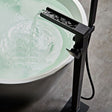 Design freestanding waterfall bath filler 1