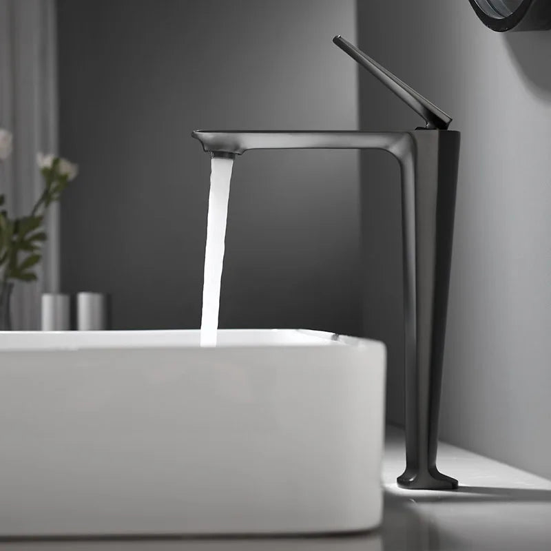 Elegant basin mixer tap 2