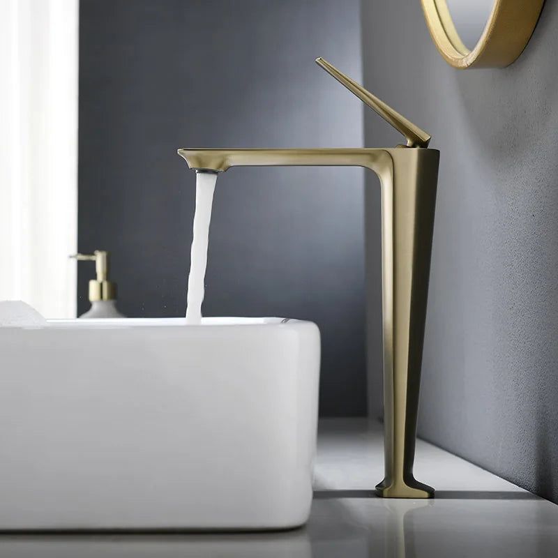 Elegant basin mixer tap 3