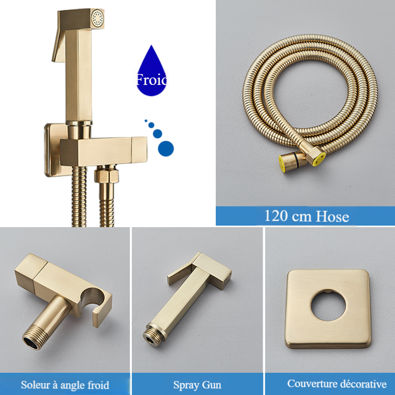 Handheld WC bidet spray 5