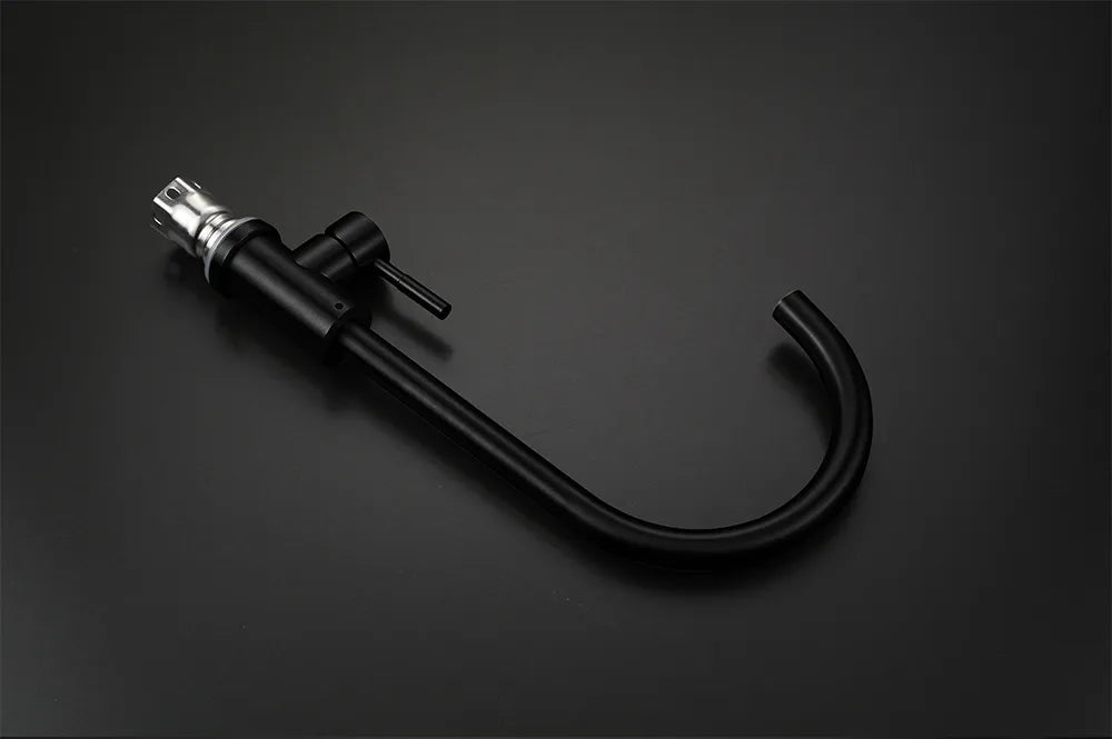 Lila contemporary kitchen mixer tap 2