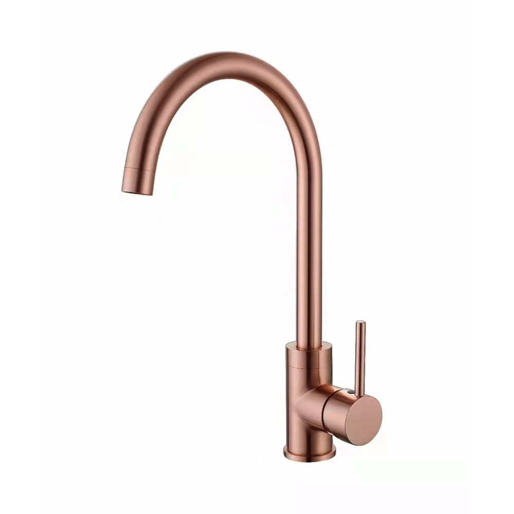 Lila contemporary kitchen mixer tap 6