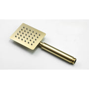 Lunar square gold high-pressure shower head 5