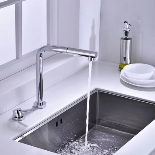 Loruvio LuxeFlex foldable kitchen tap 1