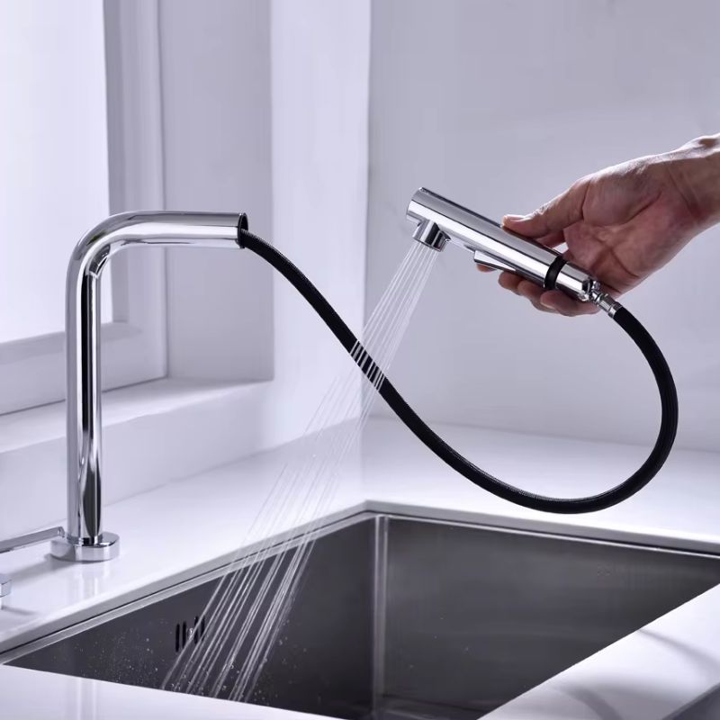 Loruvio LuxeFlex foldable kitchen tap 3