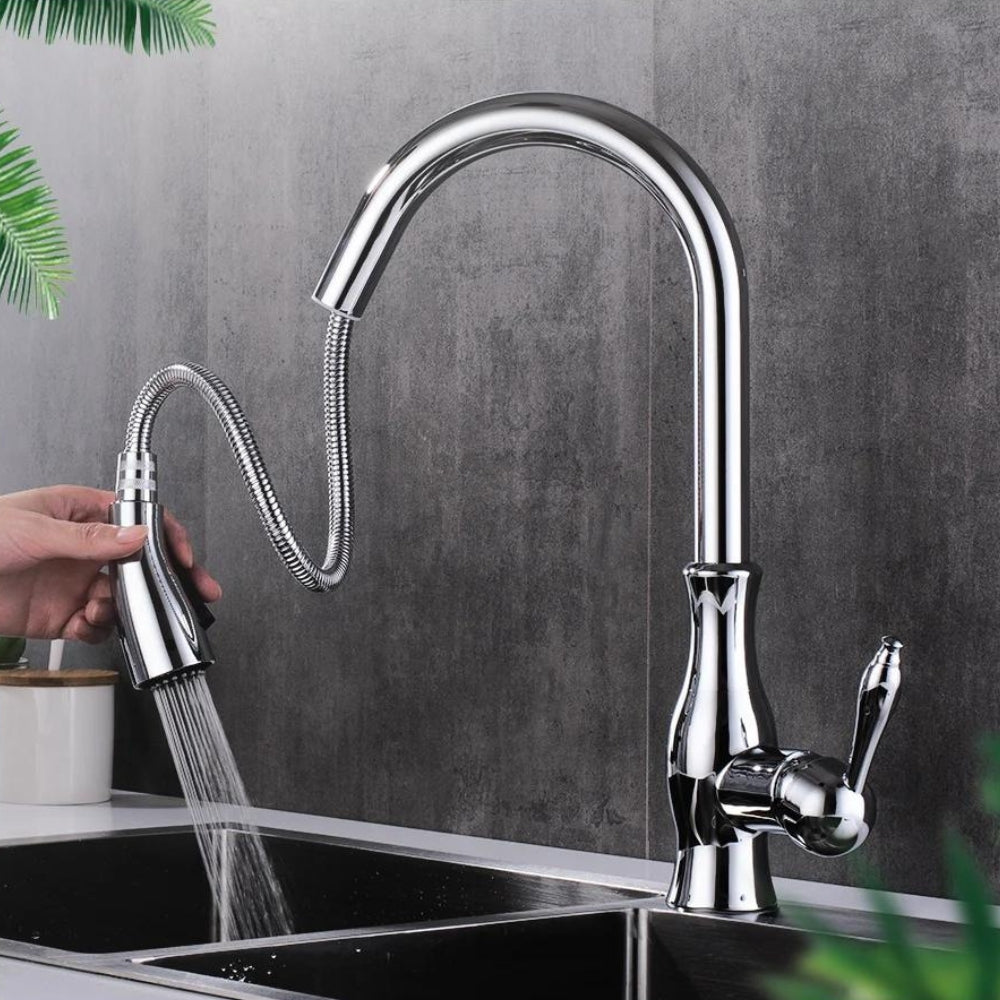 Pull-out kitchen mixer tap 3