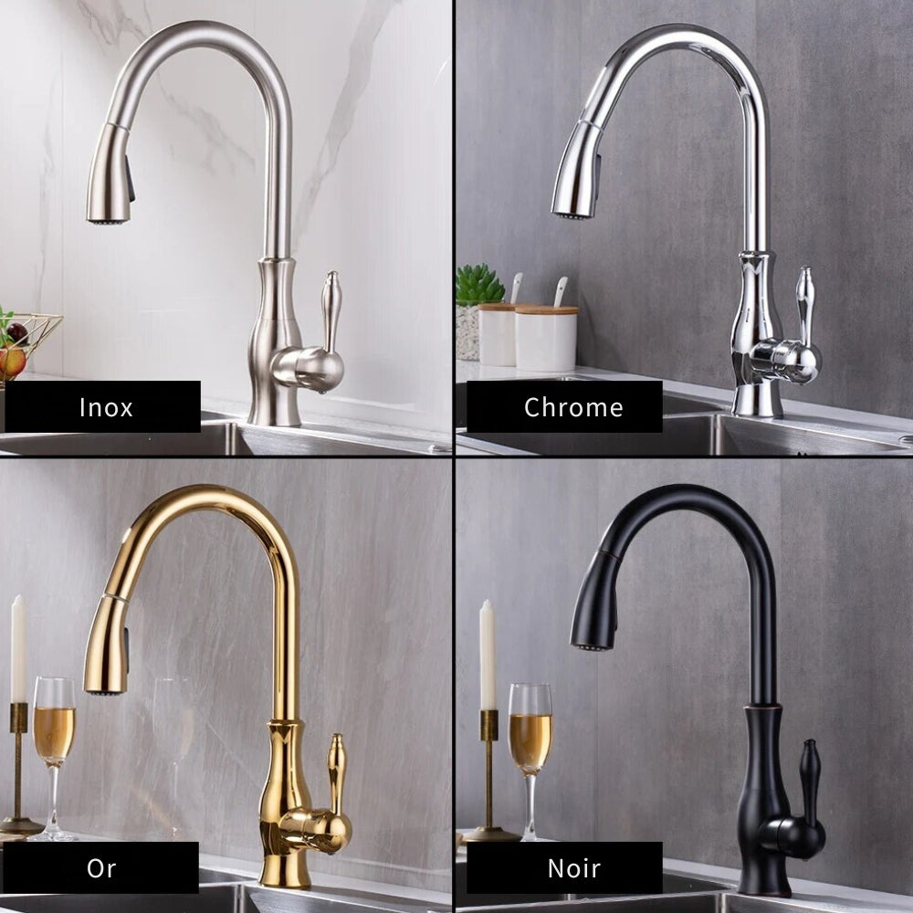 Pull-out kitchen mixer tap 4