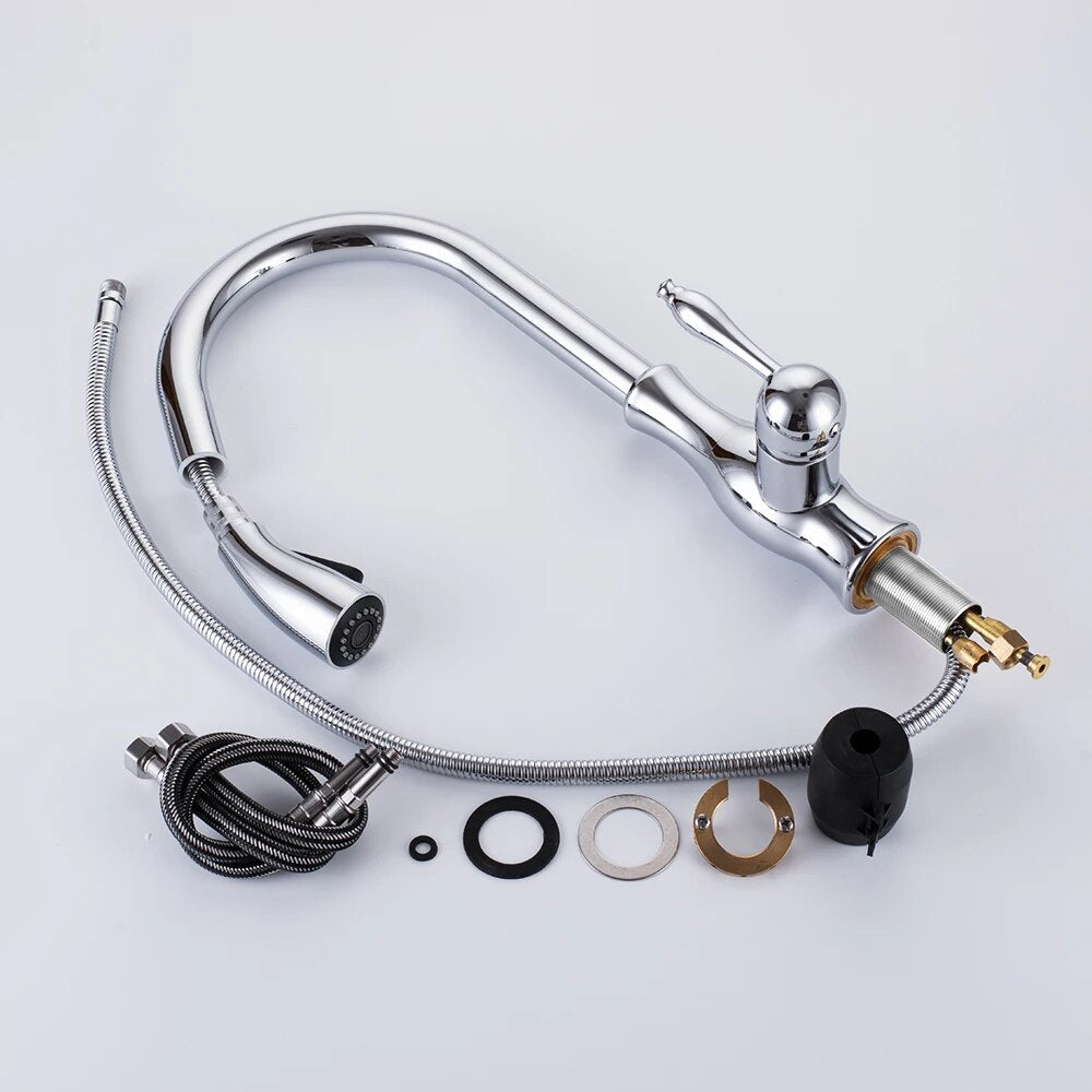 Pull-out kitchen mixer tap 9