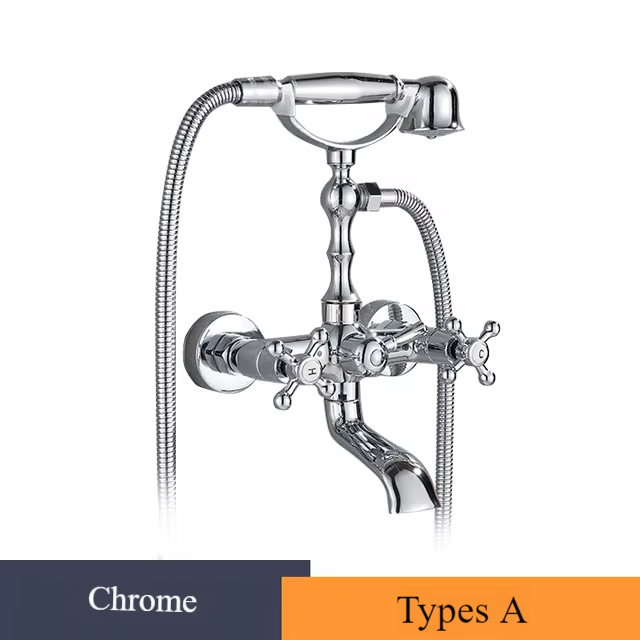 Mystique vintage 2-hole bath tap 5