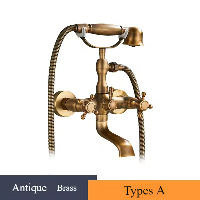 Mystique vintage 2-hole bath tap 6